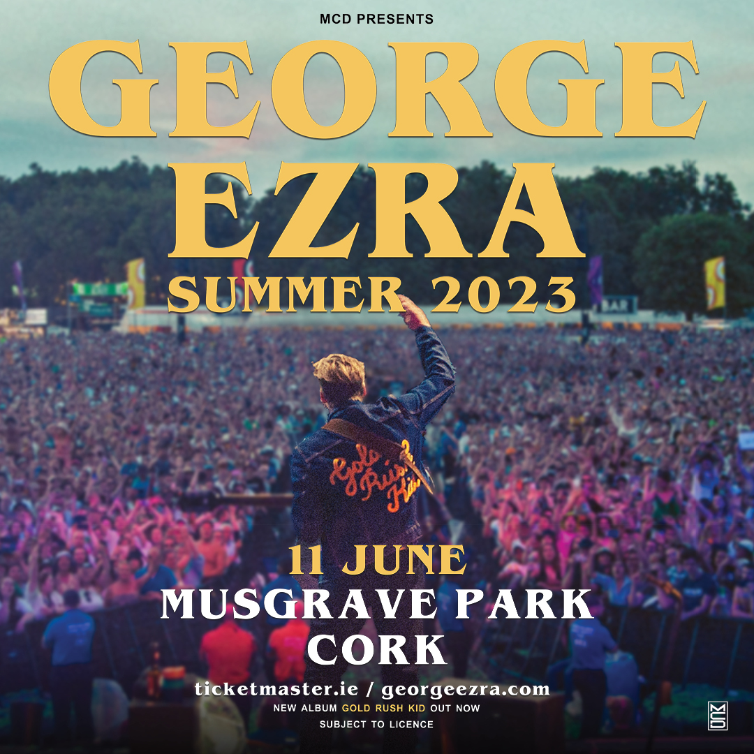 George Ezra announces Cork Show 11 June 2023!