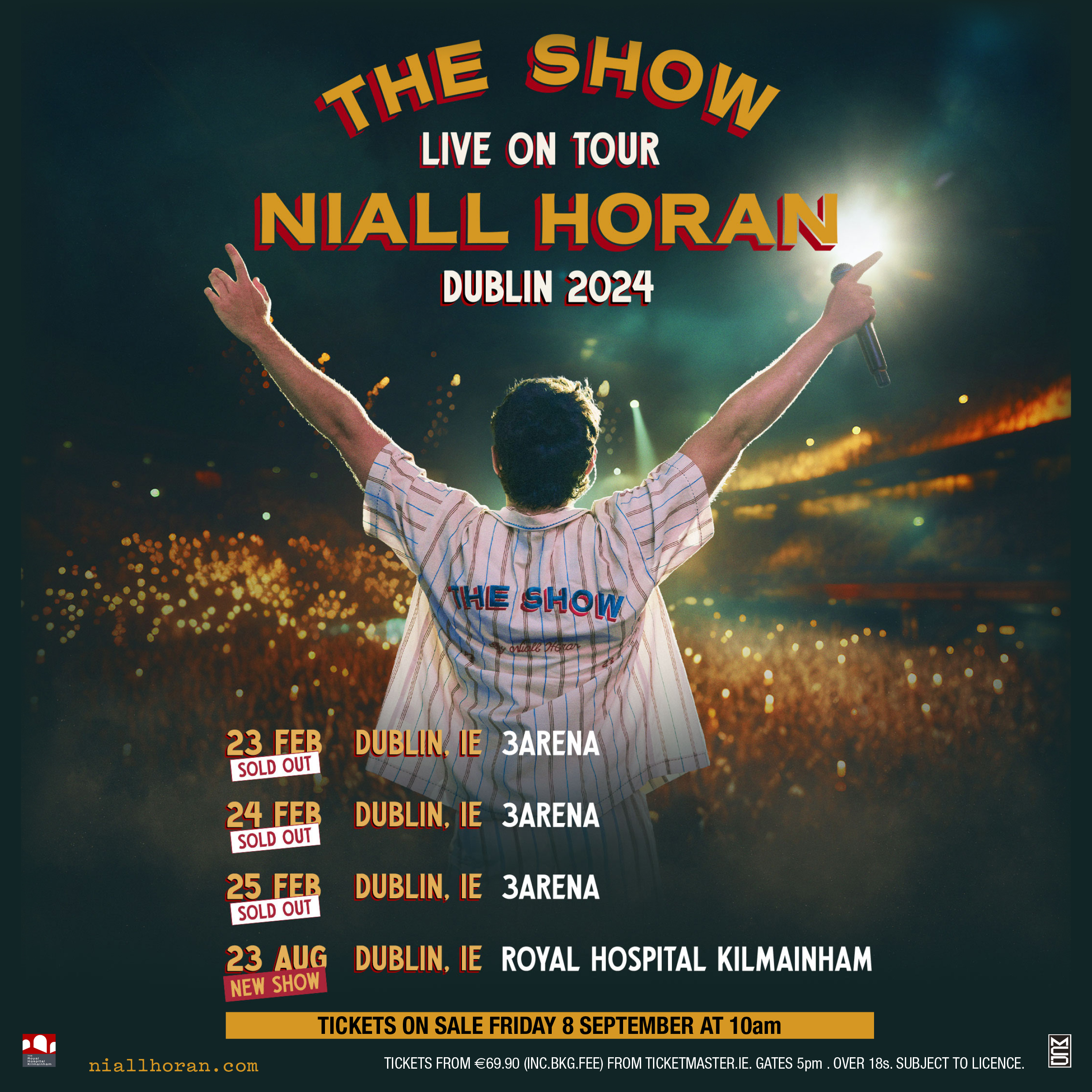 Niall Horan Announces New Irish Date For 'The Show - Live On Tour 2024'