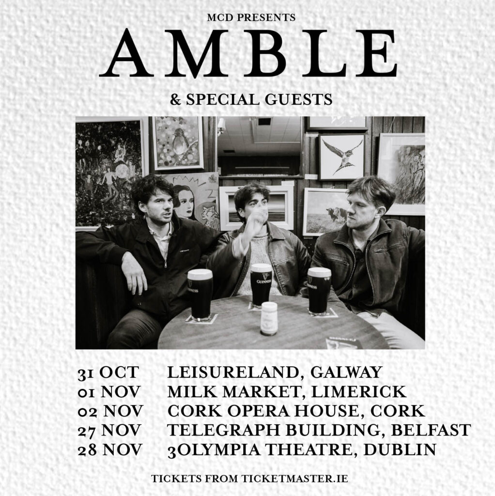 NEW theatre tour dates announced for AMBLE - Galway/Limerick/Cork/Belfast/Dublin