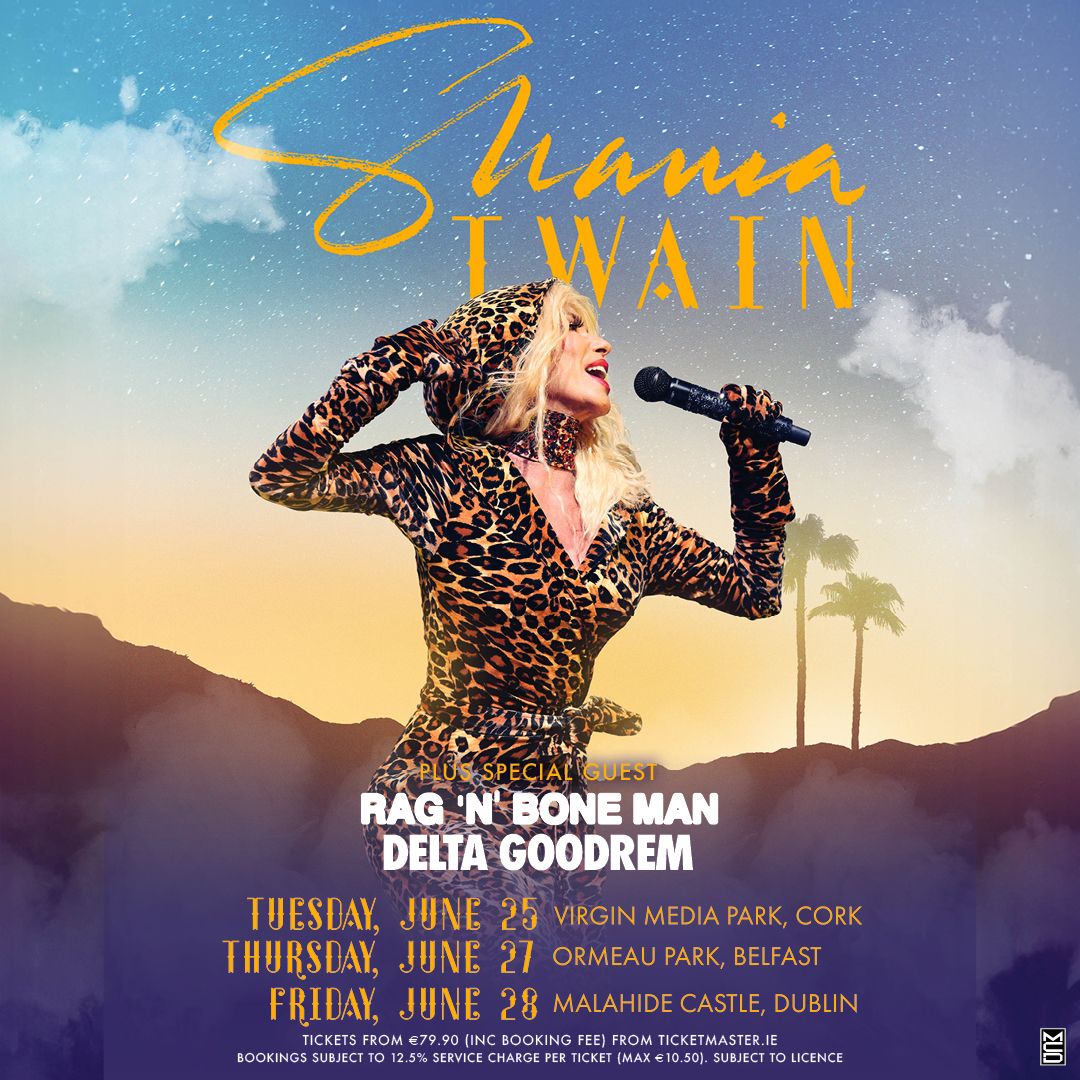 Shania Twain Malahide, Cork