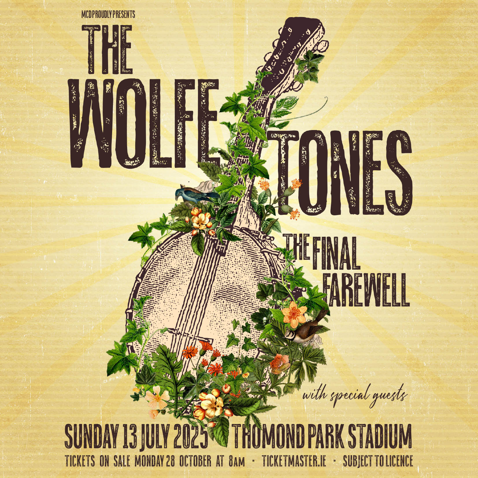 The Wolfe Tones The Final Farewell Thomond Park, Limerick Sunday, 13th July 2025