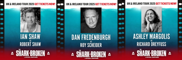 Gaiety Theatre :: CASTING ANNOUNCED FOR THE SHARK IS BROKEN TOUR 2025 CELEBRATING THE 50TH ANNIVERSARY OF THE ICONIC BLOCKBUSTER JAWS