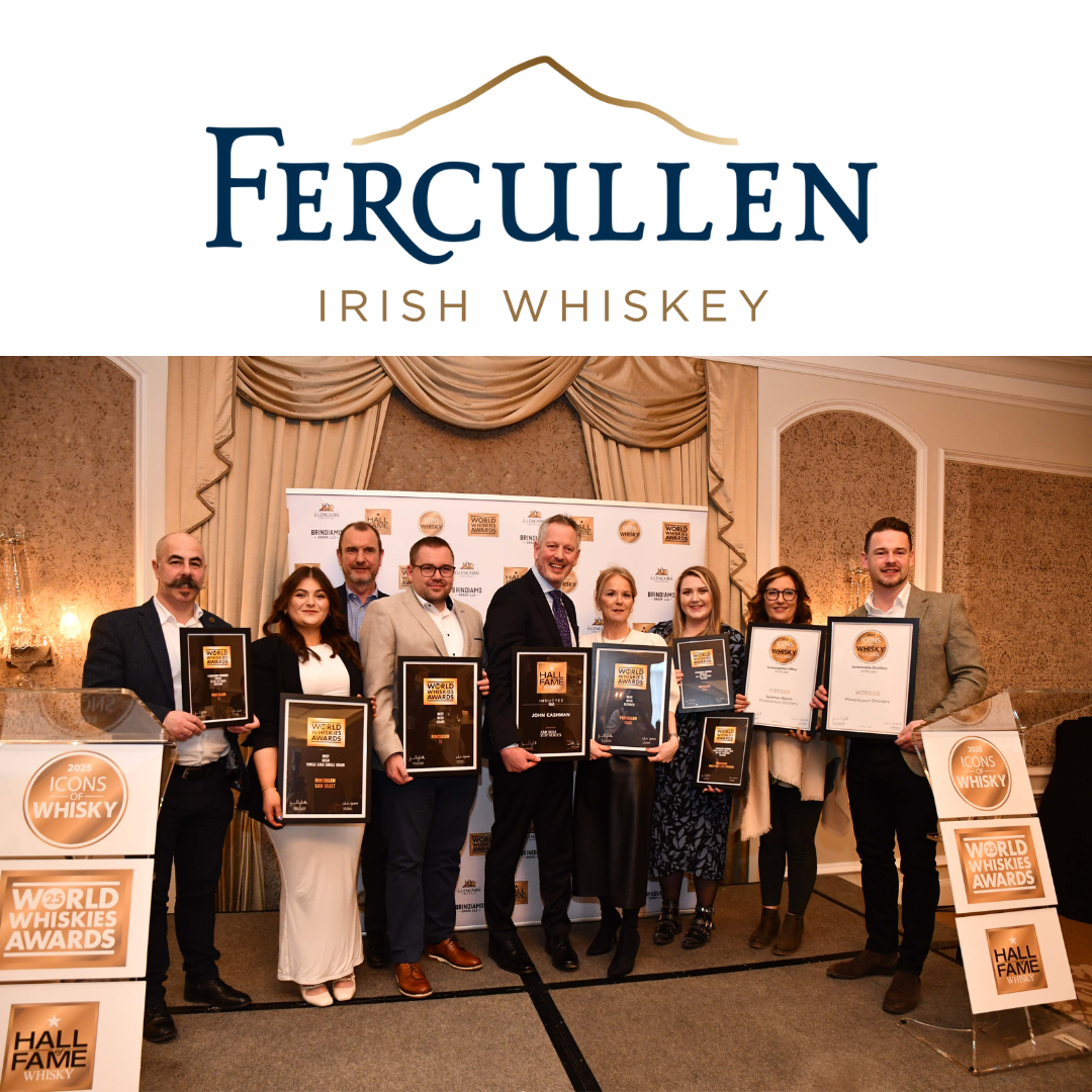 Powerscourt Distillery Puts Wicklow on the Global Whiskey Map with Nine Awards including Hall of Fame Induction